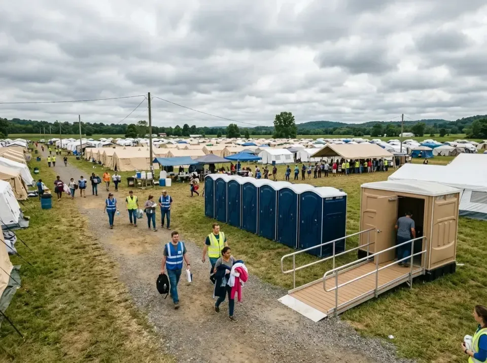 disaster-relief-camp-restrooms-010 — frequently asked questions, Dumpster & Portable Bathrooms Rental in Steubenville, OH